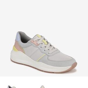 Naturalizer Gray and Pastel Sneakers